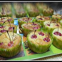 recette petits clafoutis soufflés aux cerises