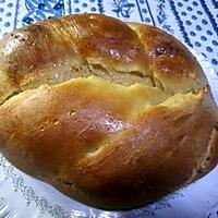 recette Brioche au beurre en tresse.