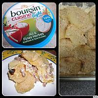 recette Gratin dauphinois au boursin