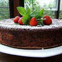 recette Le gâteau chocolat et caramel carambar