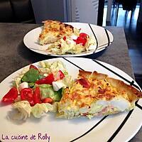 recette Quiche au chou-fleur et au bacon