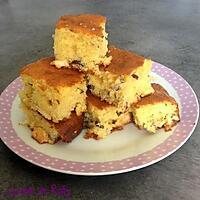 recette Blondies chocolat blanc et noisette