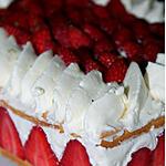 recette Le fraisier mascarpone citron vert