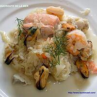 recette CHOUCROUTE DE LA MER