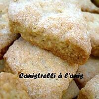 recette Canistrelli à l'anis