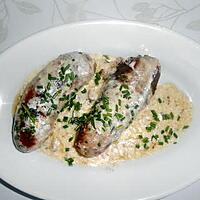 recette ANDOUILLETTES  GRILLEES SAUCE  CIBOULETTE ET JARDINIERE DE LEGUMES
