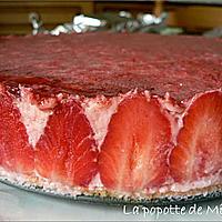 recette Bavarois à la fraise