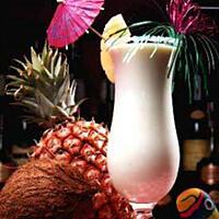 recette cocktail de pina colada alcoolisée (peut faire aussi sans alcool pour les enfants ).