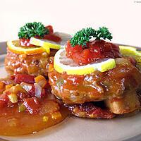 recette osso bucco à l'orange