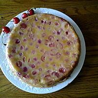 recette Clafoutis cerise et mascarpone