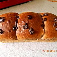 recette Brioche tout chocolat de Nad