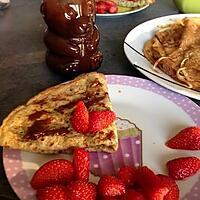 recette Crêpes au lait d'amandes