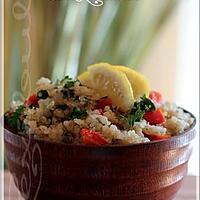 recette ~Quinoa au citron et coriandre~