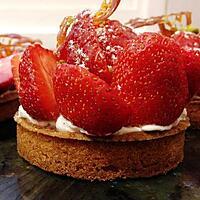 recette TARTE AUX FRAISES