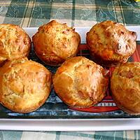 recette Muffins au Hollande jeune et au bacon