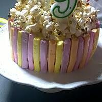 recette GATEAU MULTICOLORE