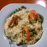 recette RISOTTO AUX CREVETTES