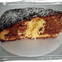 recette gateau zebre vanille chocolat