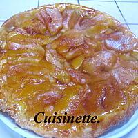 recette Tatin aux pommes.