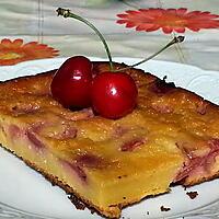 recette Clafoutis aux cerises du jardin