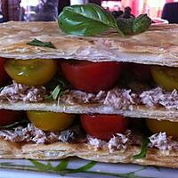 recette Mille-feuilles thon-tomates