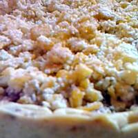 recette tarte cerise aux crumble