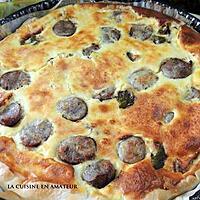 recette Quiche avec les restes de barbecue