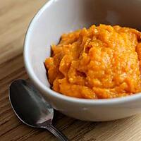 recette Purée de carottes au cumin