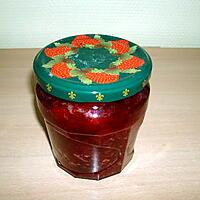 recette Confiture de fraises