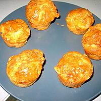 recette Petits cakes au saumon et mozarella