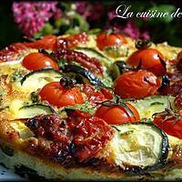 recette Fritatta aux courgettes et tomates