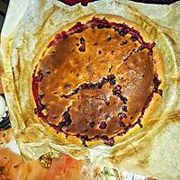 recette tarte aux cassis