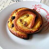 recette Pain au raisins