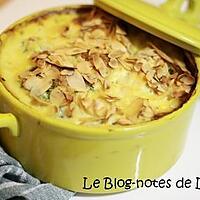 recette Clafoutis brocolis, ricotta, amandes