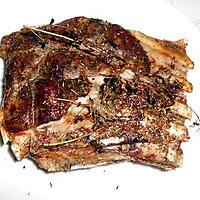 recette POITRINE D'AGNEAU GRILLEE A L'ORIGAN