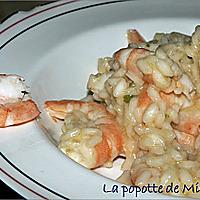 recette Risotto aux crevettes