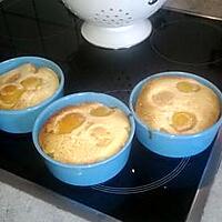 recette Petits clafoutis aux abricots (recette inspiré par cuisinette )