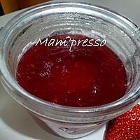 recette Sirop de fraises