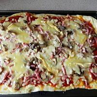 recette Ma pizza vite faite :-)