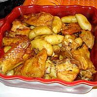 recette Poulet au four à Portugaise