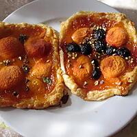 recette tartelettes abricots