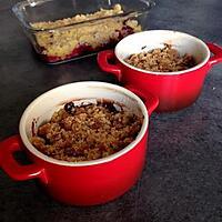 recette Crumble banane Michoko