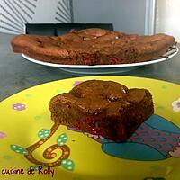 recette Gâteau chocolat framboise
