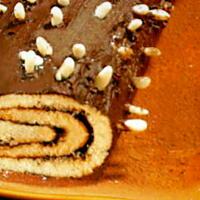 recette ROULE AU CHOCOLAT