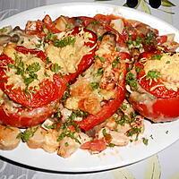 recette TOMATES EN VOL AU VENT