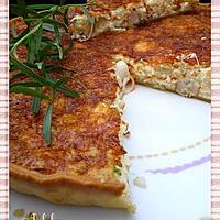 recette Tarte crabe/surimi