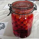 recette Prunes rouges au sirop