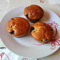 recette Muffins au cassis