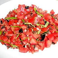 recette TARTARE DE TOMATES