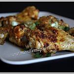 recette Ailerons de poulet rôtis au curry